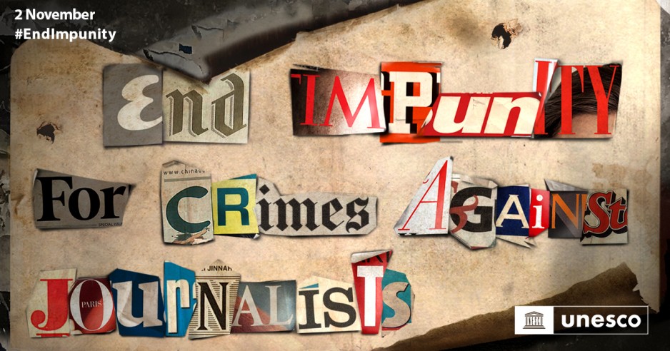 International Day to End Impunity for Crimes against Journalists
