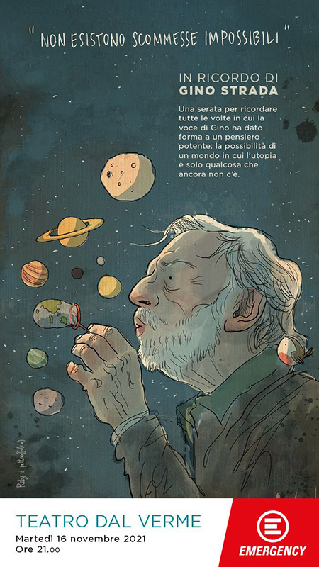 “Non esistono scommesse impossibili”: Milano 16/11, un evento in ricordo di Gino Strada