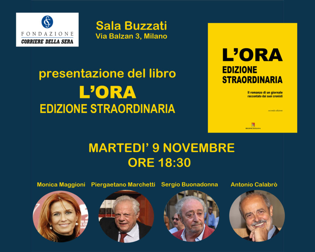 Milano 9/11: “L’Ora, edizione straordinaria”