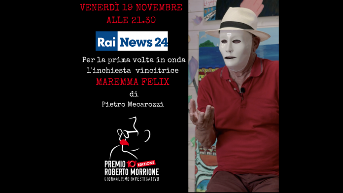 Premio Morrione, l’inchiesta Maremma Felix su Rainews24 venerdì 19 novembre