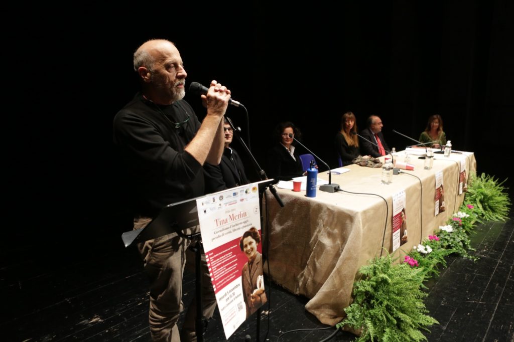 Da Belluno, l’appello di Marco Paolini: «Oggi servono giornalisti come Tina Merlin»