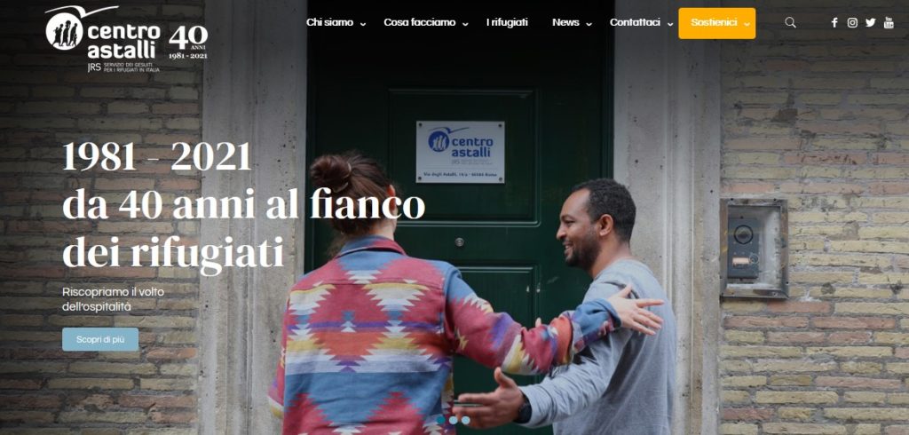 È on line il nuovo sito del Centro Astalli