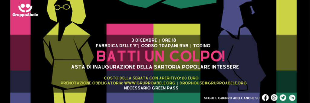 Nasce In-Tessere la sartoria popolare del Gruppo Abele