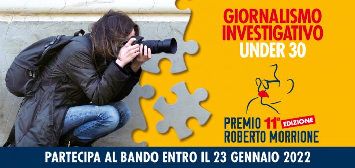 Premio Roberto Morrione: c’è tempo sino al 23 gennaio per invio dei progetti di inchiesta