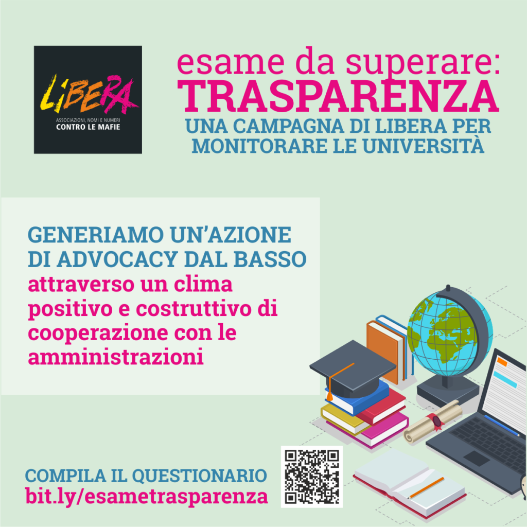 “Esame da superare: trasparenza”, al via la consulenza di Common