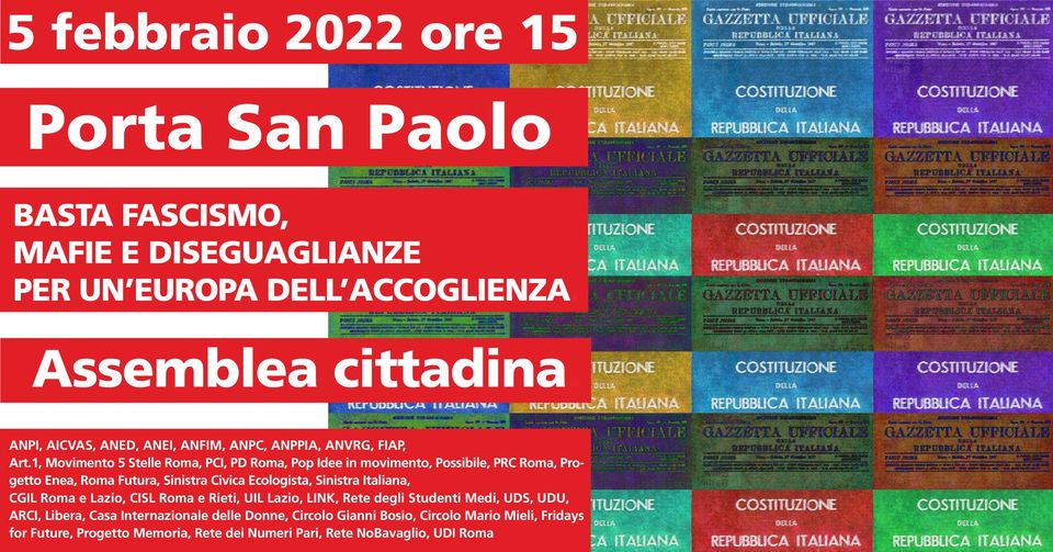 Roma 5/2, Porta San Paolo Assemblea Cittadina Antifascista