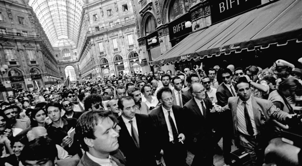 “La Grande Storia”: Mani pulite – Il crollo della Prima Repubblica