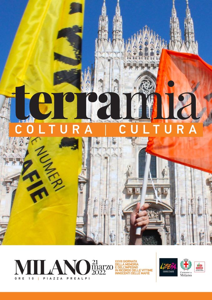 Milano 21 marzo, in Piazza Prealpi per ricordare le vittime innocenti di tutte le mafie