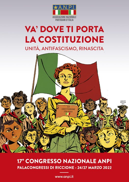 “Va’ dove ti porta la Costituzione”, il congresso Anpi a Riccione (RN) dal 24 al 27 marzo