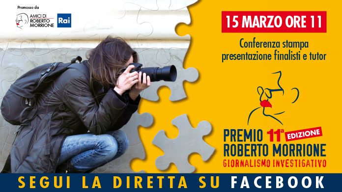 Roma 15/3: presentazione dell’undicesima edizione del Premio Roberto Morrione