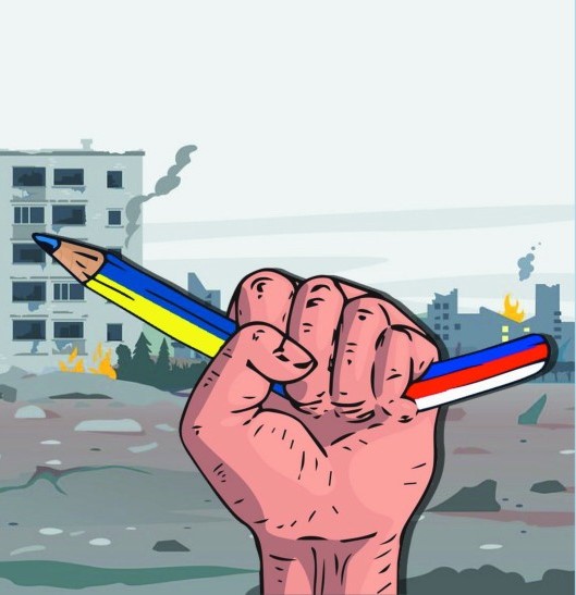 Invasione Russa in Ucraina – Diciamo NO alla guerra contro la democrazia e la libera informazione