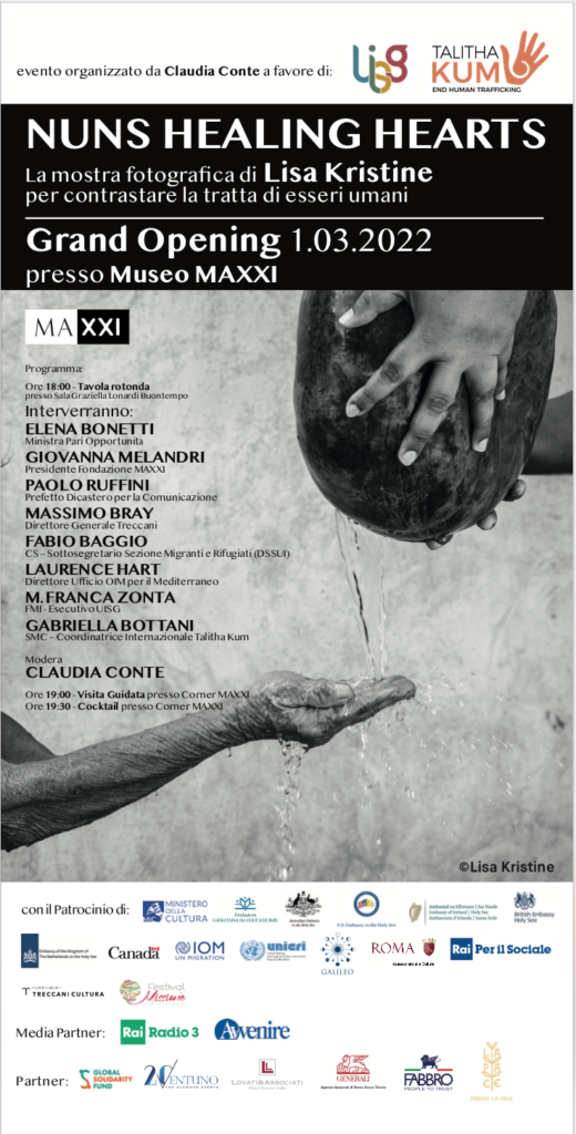 “Nuns healing hearts”, al MAXXI la mostra fotografica contro la tratta di esseri umani
