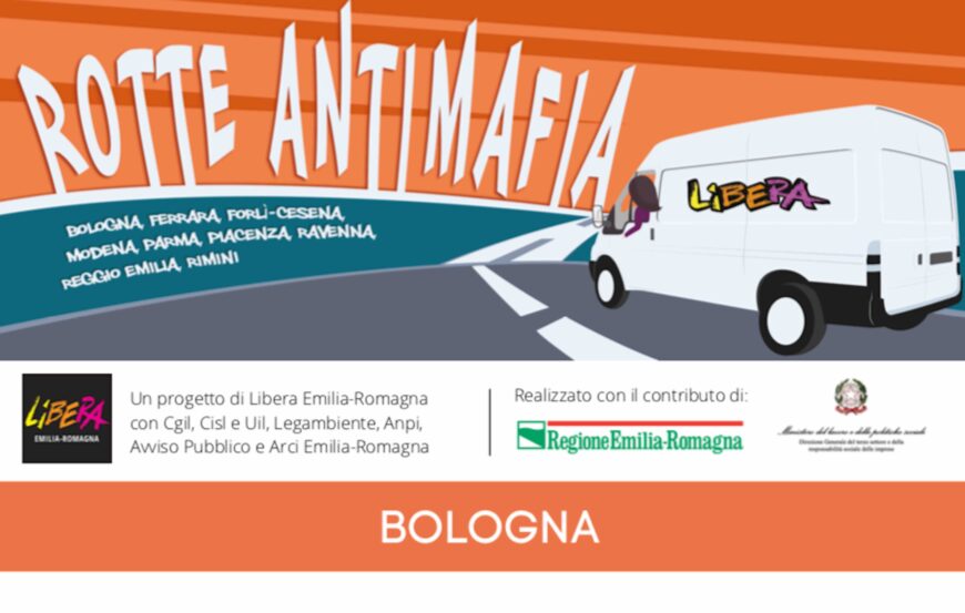 “Rotte antimafia”: il 6 marzo parte la carovana di Regione Emilia – Romagna, Libera e Avviso Pubblico
