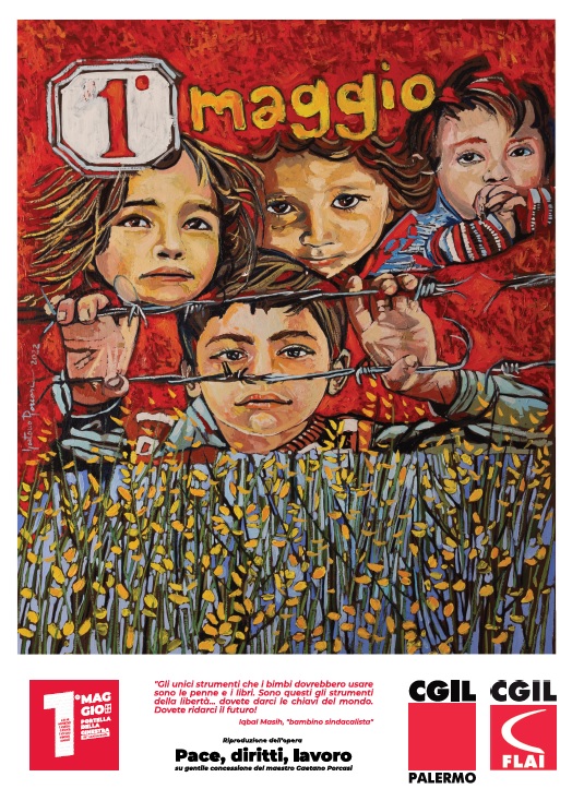 1° Maggio per il Lavoro e la Pace a Portella della Ginestra