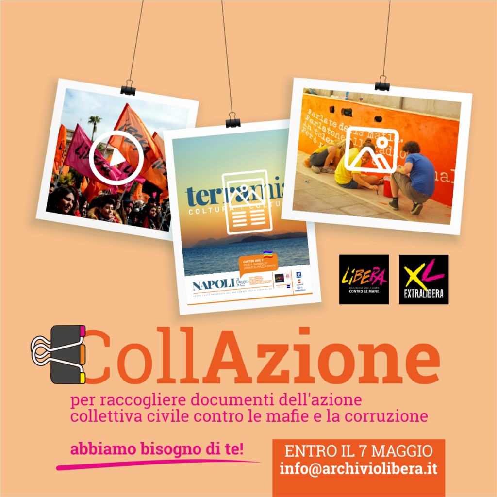 Coll/Azione, una mostra collettiva contro le mafie e la corruzione