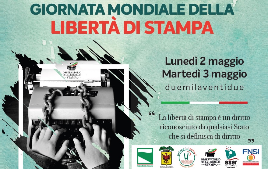 Giornata mondiale della libertà di stampa, la Fnsi a Conselice e Roma