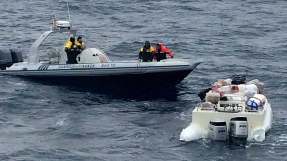 Cocaina. Senza tregua il flusso di droga via mare dal Sud America verso Europa