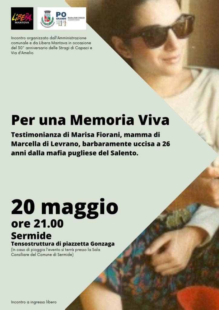 Sermide (MN) 20/5: “Per una memoria viva”