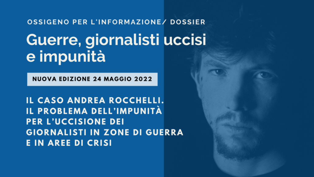 Andrea Rocchelli ancora senza giustizia. Fu ucciso in Ucraina 8 anni fa