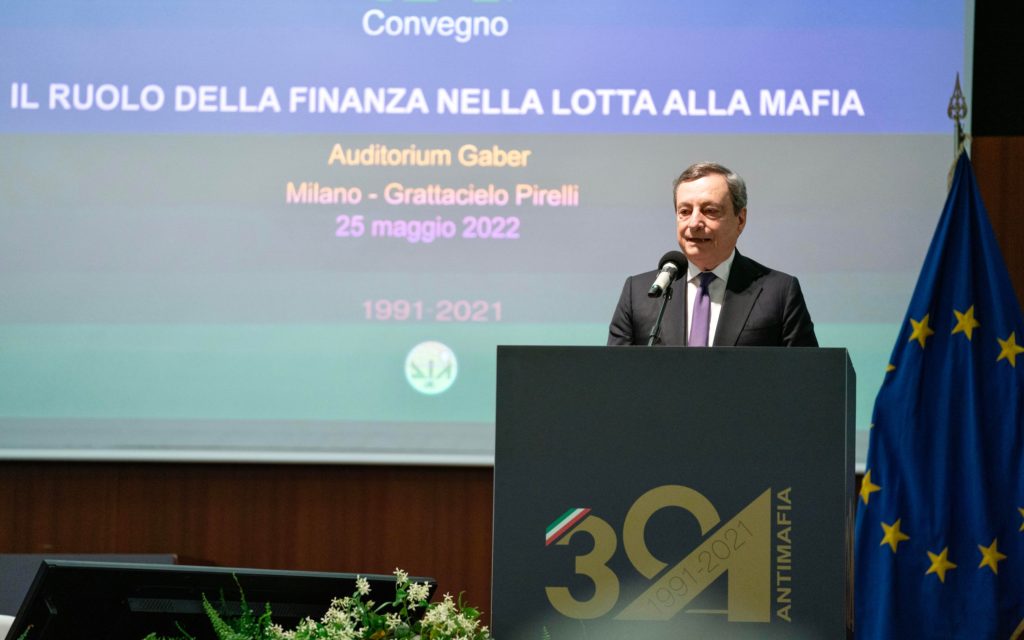 “Le parole del Presidente Draghi riportino al centro dell’agenda politica la lotta alle mafie e alla corruzione”