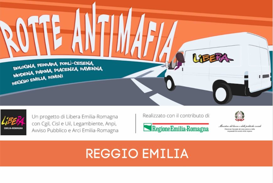 Rotteantimafia: 7 e 17 maggio a Reggio Emilia e a Cadelbosco di Sopra