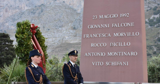 Attentati del 1992: la Polizia di Stato in ricordo dei caduti
