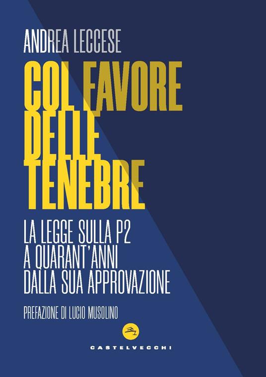 Col favore delle tenebre