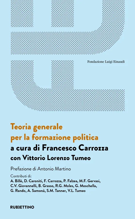 Un manuale per la formazione politica delle giovani generazioni