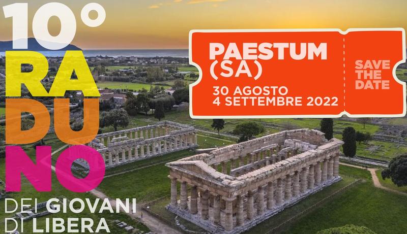 Paestum (SA), dal 30 agosto al 4 settembre il X Raduno nazionale dei Giovani di Libera