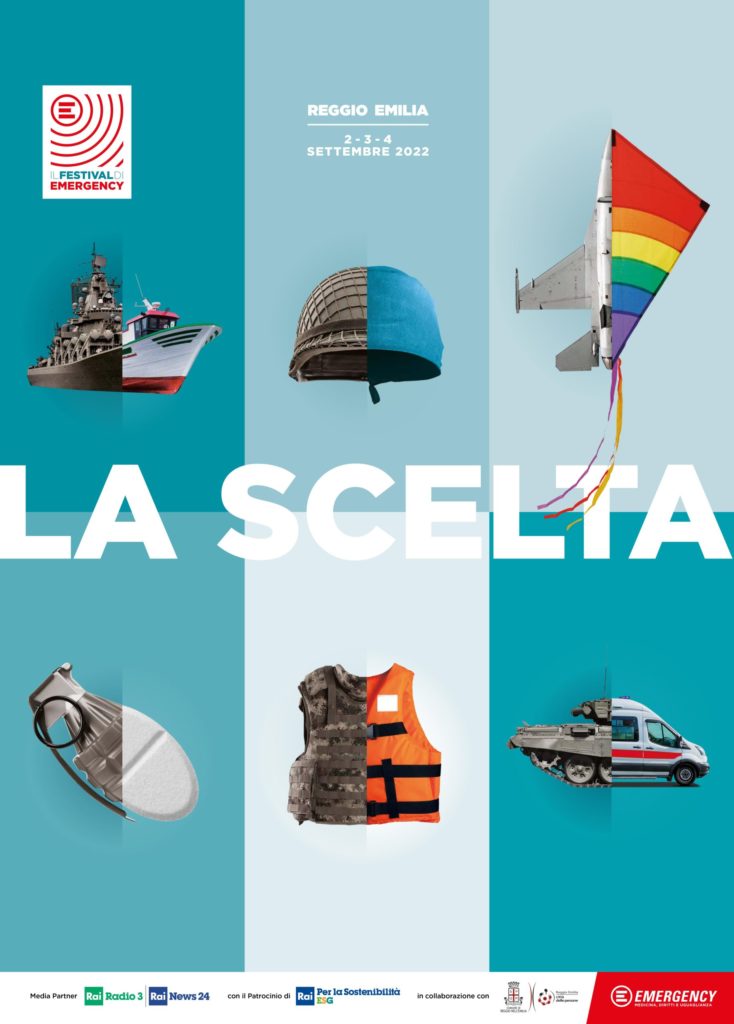 “La scelta”, il Festival di Emergency a Reggio Emilia dal 2 al 4 settembre