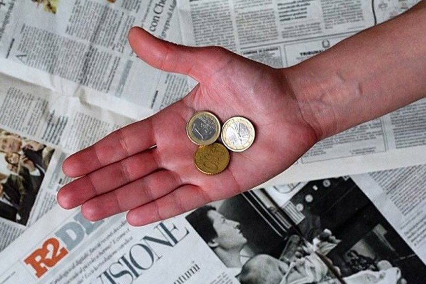 I giornalisti-giornalisti in Italia sono per lo più precari