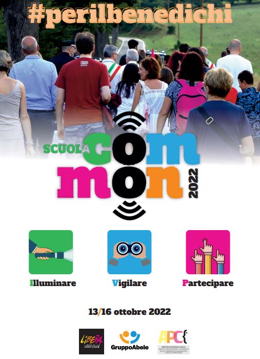 Scuola Common 2022 #perilbenedichi
