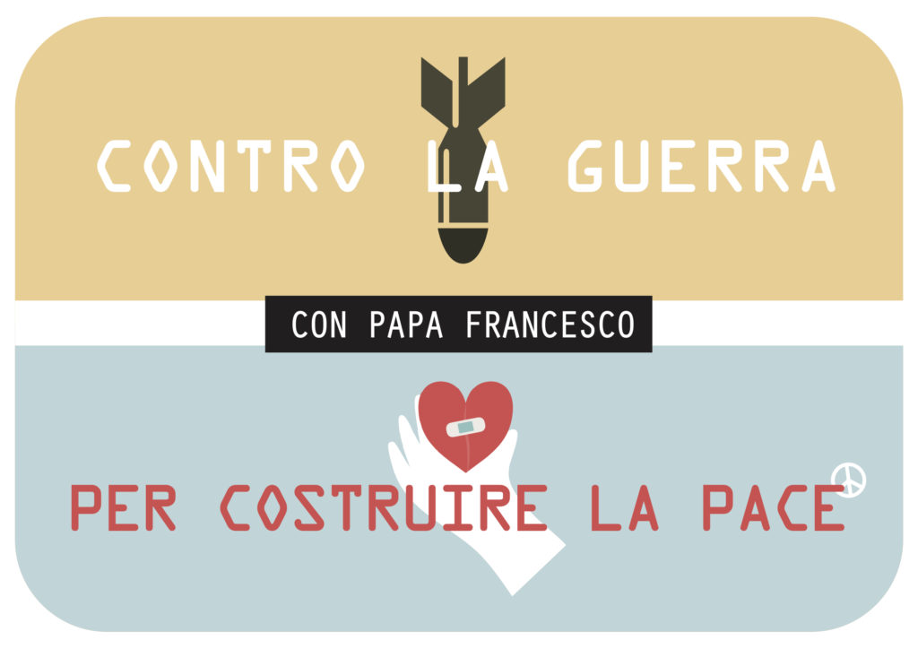 Assisi 8/10: “Con Papa Francesco, contro la guerra per costruire la pace”