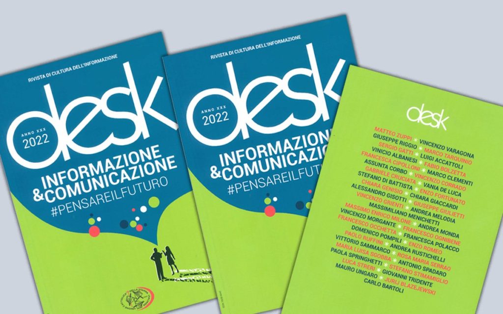 UCSI, torna la rivista Desk. 40 proposte per il futuro dell’informazione