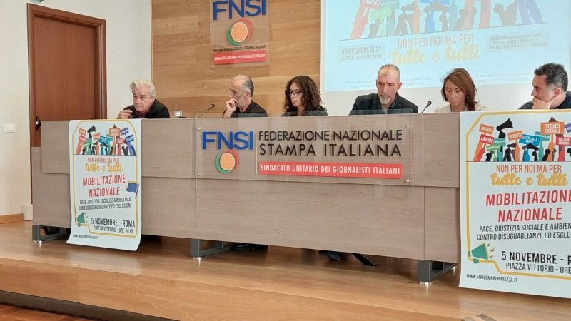 “In piazza per pace, giustizia sociale e ambientale e contro disuguaglianze”
