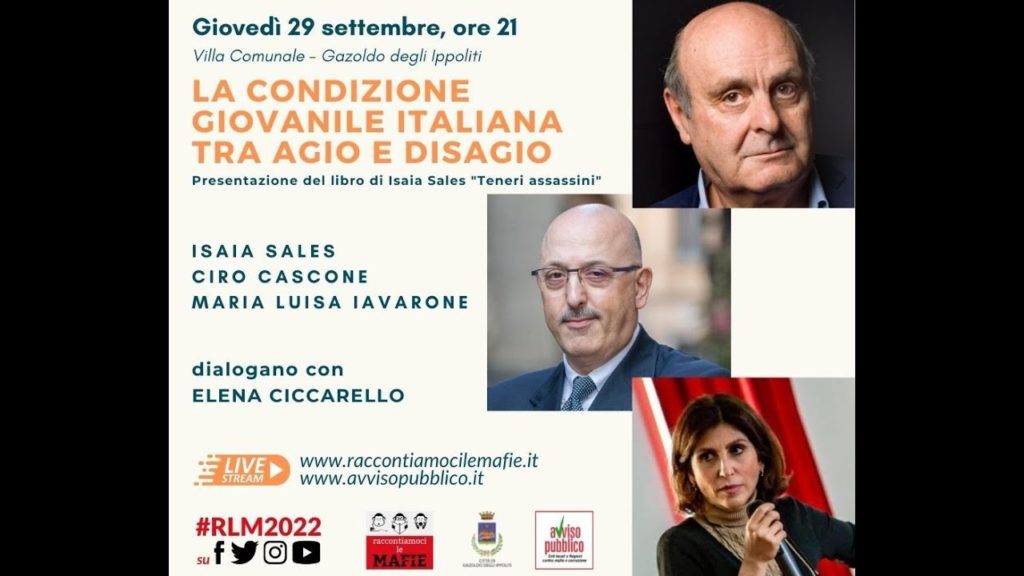 “Raccontiamoci le mafie”, i video degli incontri dell’edizione 2022