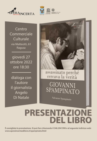 Ragusa 27 ottobre: “Assassinato perché cercava la verità”