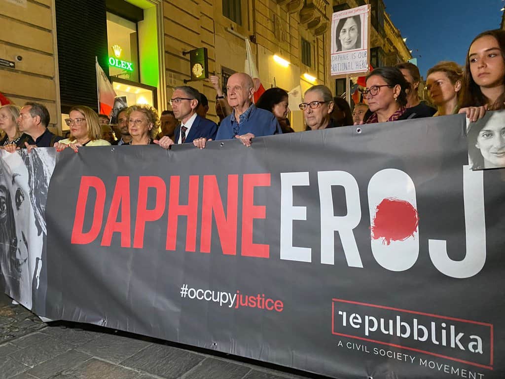 Daphne Caruana Galizia, Articolo 21 lancia campagna internazionale per condanna mandanti