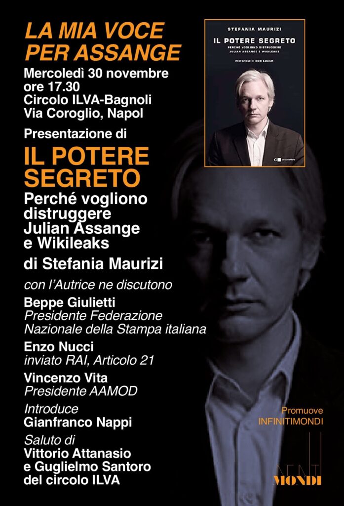 30 novembre a Napoli, per Julian Assange