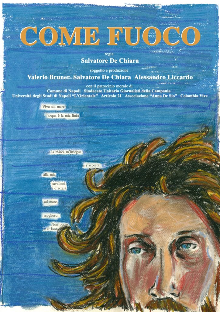 ‘Come fuoco’, il 4 novembre a Napoli presentazione del documentario su Mario Paciolla