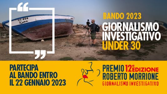 XII Edizione Premio Roberto Morrione, ecco il bando 2023