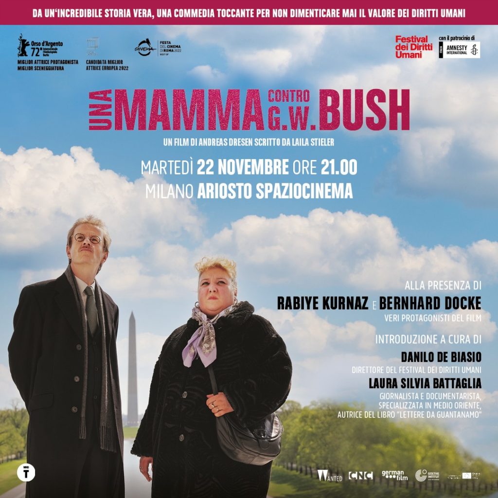 “Una mamma contro G.W. Bush” | 22.11, ore 21 | Milano, Ariosto SpazioCinema