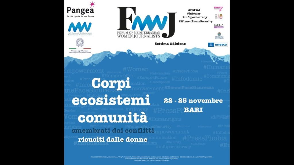 Forum of Mediterranean Wowen Journalists, Bari 21-25 novembre