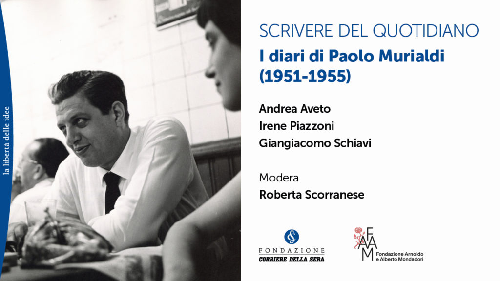 Milano 2/11, presentazione dei diari di Paolo Murialdi (1951-1955)