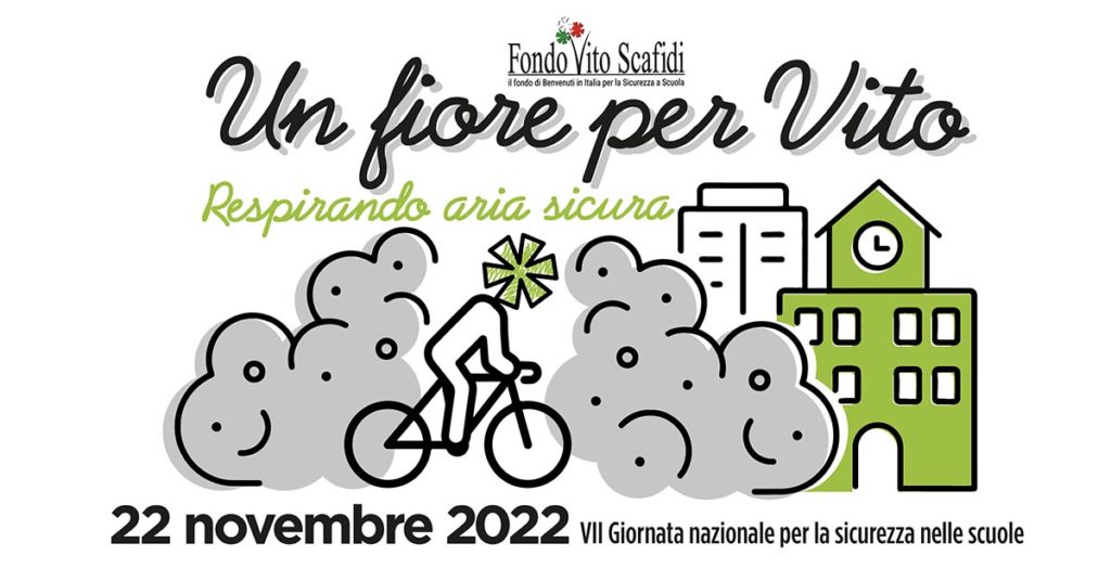 #22novembre: un fiore per Vito, respirando aria sicura