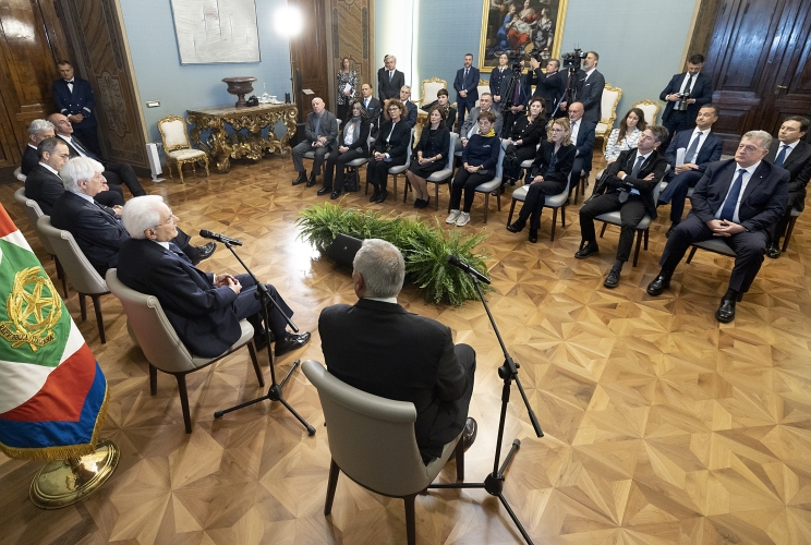 Il Presidente Mattarella incontra i familiari e i superstiti delle stragi di Capaci e di via D’Amelio