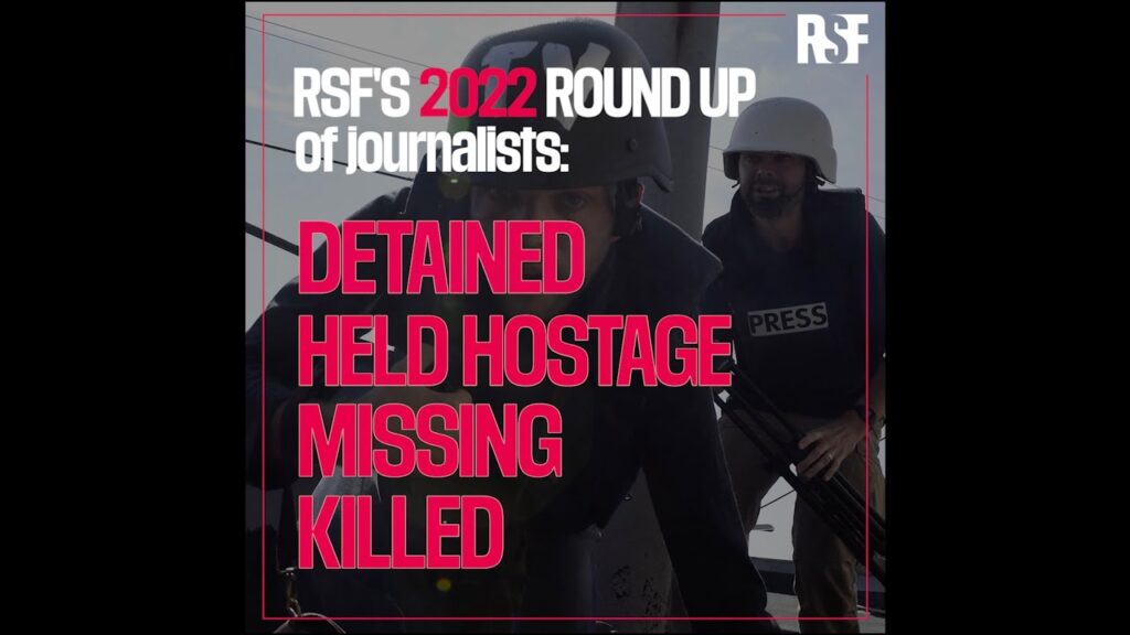 New record number of journalists jailed worldwide