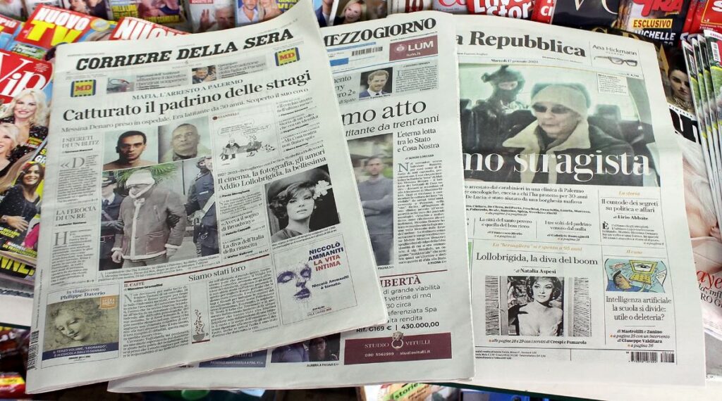 Piace andare sui giornali, non occuparsi di giornali