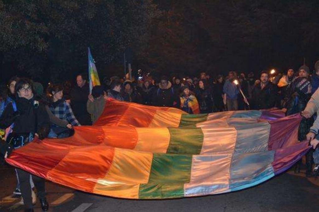 Il 24 febbraio di notte verso Assisi