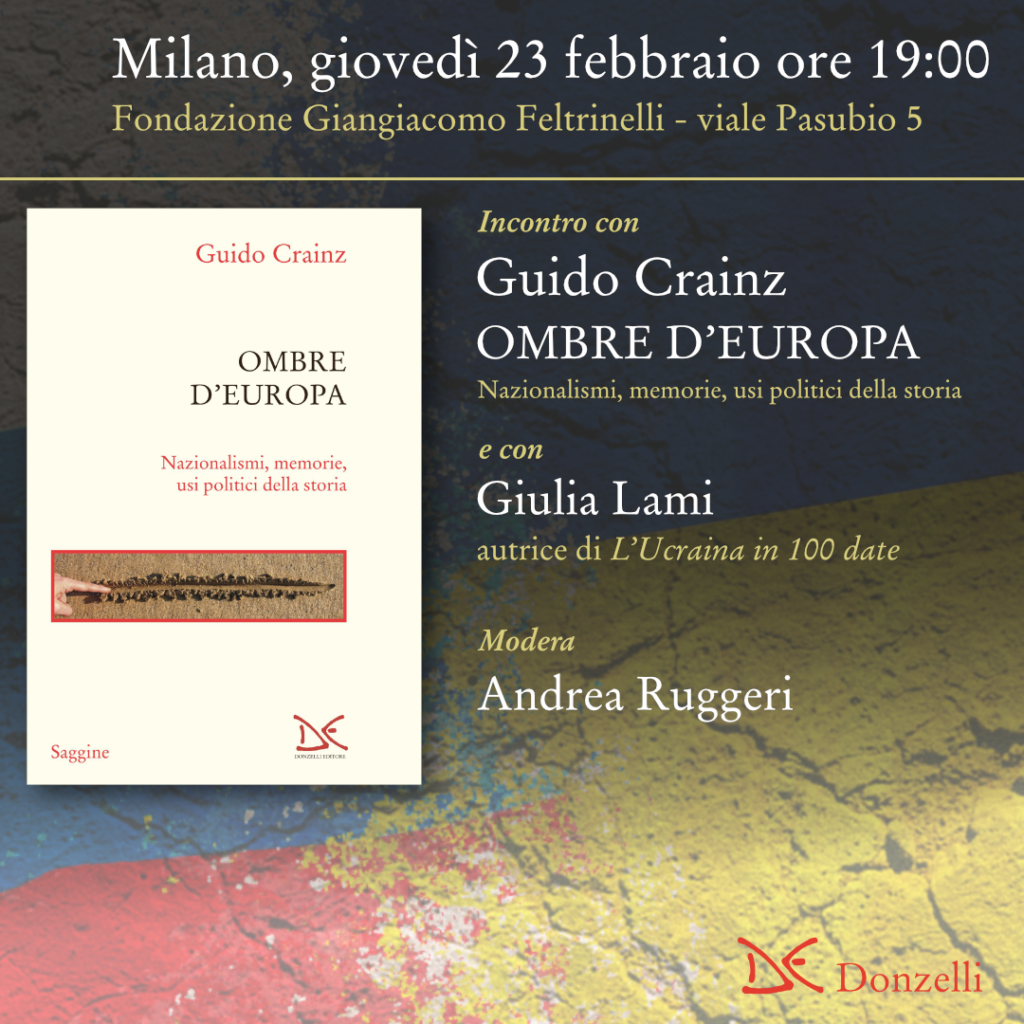 Milano 23/2, presentazione del libro “Ombre d’Europa”